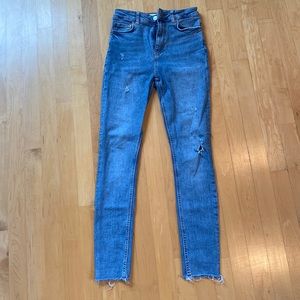 Zara women Premium Denim Collection size USA 2 Eur 34 great condition used